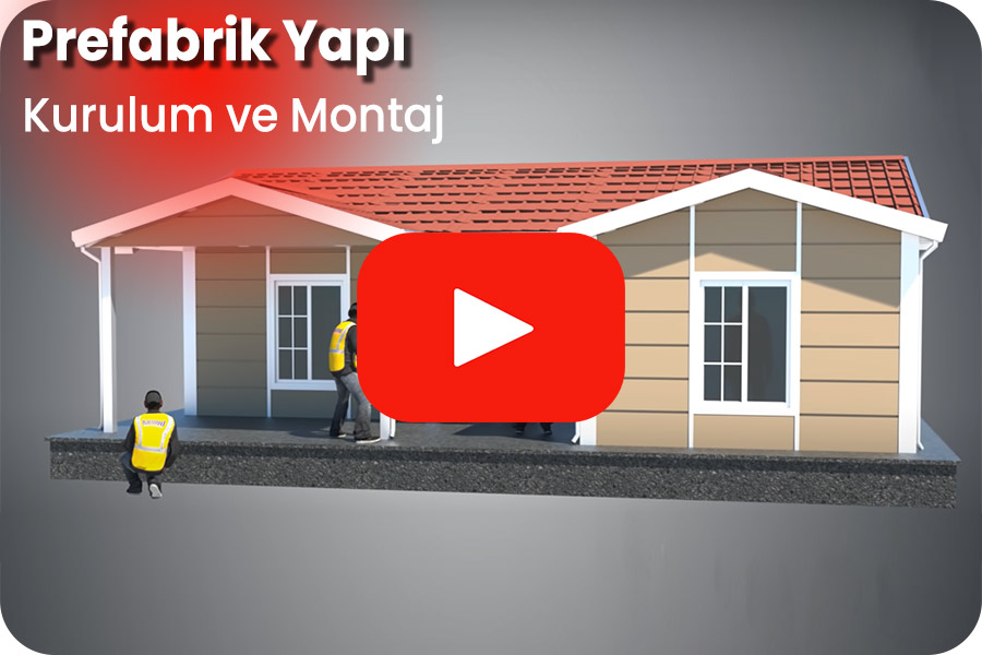 Prefabrik Köy Evi Kurulum ve Montaj