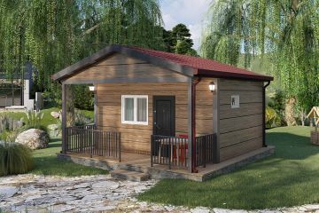 28 m² Prefabrik Ev