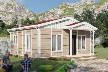 45 m² Prefabrik Ev