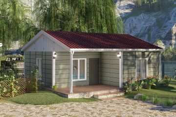 64 m² Prefabrik Ev