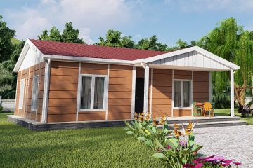 75 m² Prefabrik Ev