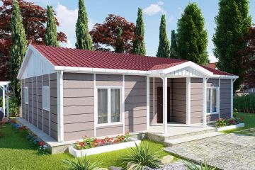 95 m² Prefabrik Ev