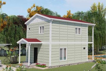91 m² Prefabrik Villa