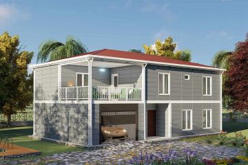 206 m² Prefabrik Villa