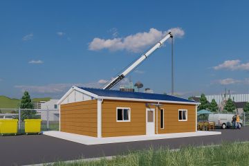 78 m² Prefabrik Ofis