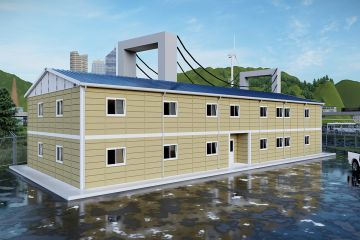 539 m² Prefabrik Ofis