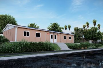 137 m² Prefabrik Hastane