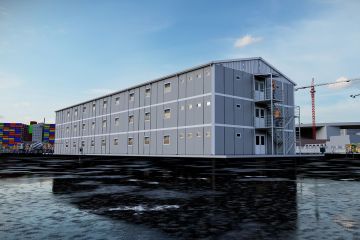 320 Kişilik İşçi Yatakhanesi