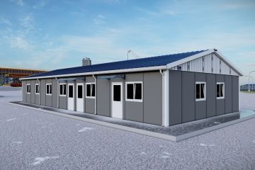 170 m² Prefabrik Yemekhane