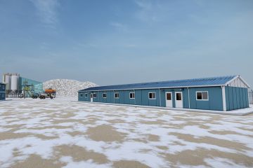 283 m² Prefabrik Yemekhane